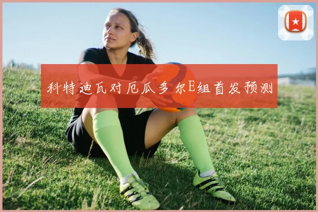 科特迪瓦对厄瓜多尔E组首发预测
