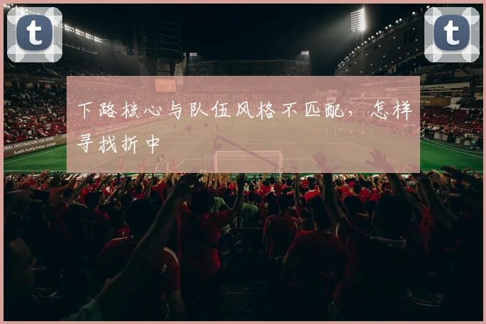 下路核心与队伍风格不匹配，怎样寻找折中